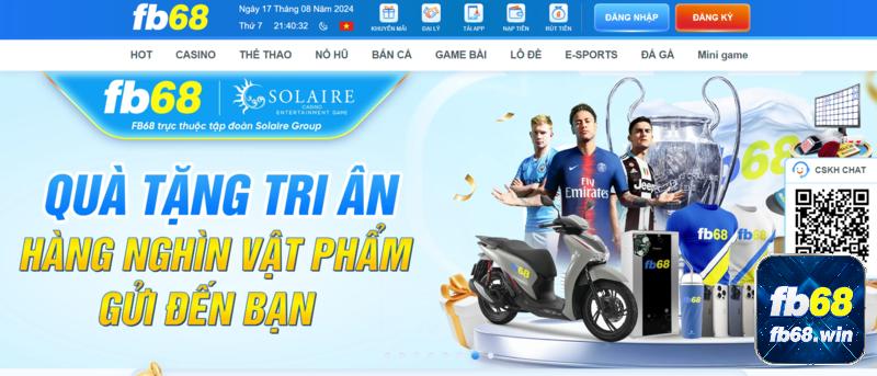 Rút tiền Fb68 được đảm bảo tính bảo mật tối ưu